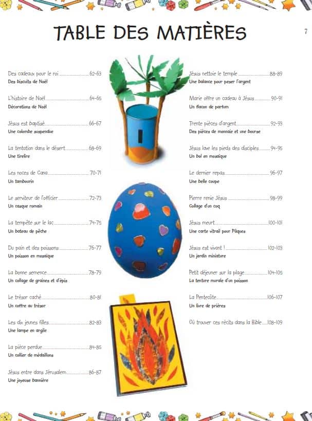 Activités manuelles autour de la Bible – Image 3