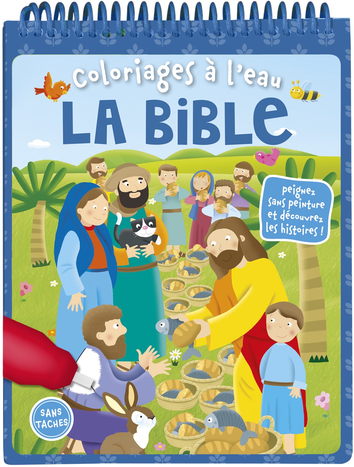 Coloriages à l'eau - La Bible